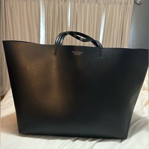 V.S. faux leather tote
